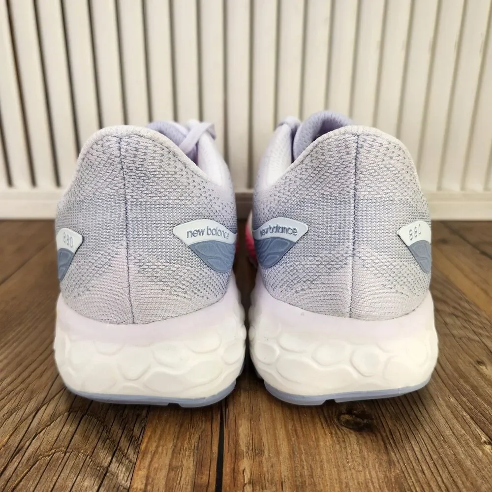New Balance Fresh Foam 880v12 Running Shoes Womens Sz 7.5 B Purple Pink W880G12